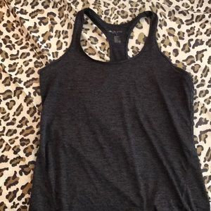 Grey Racerback Tank